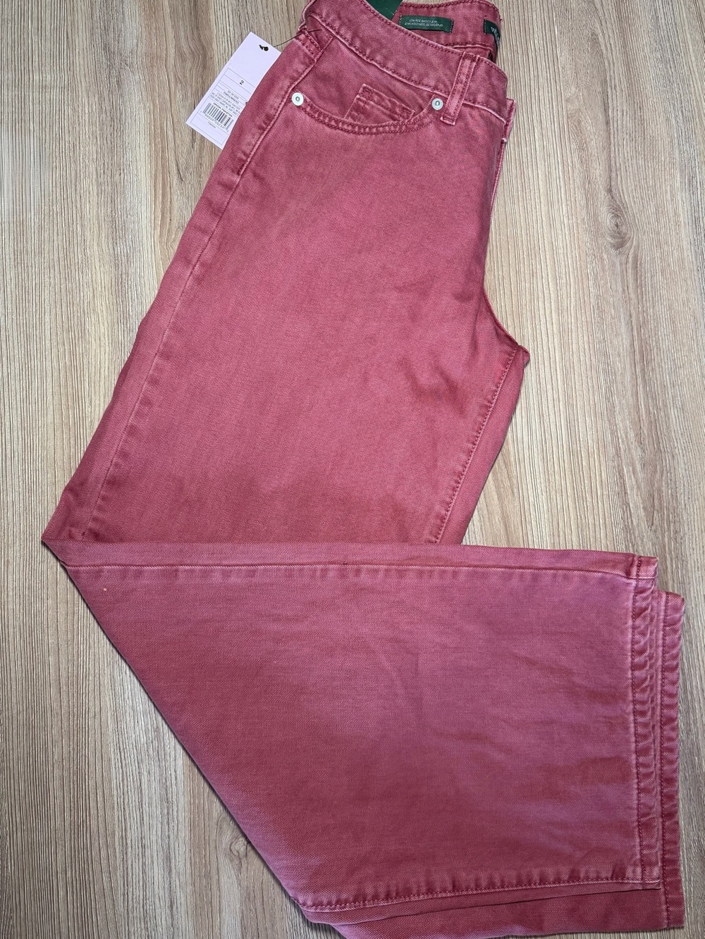 wild fable Rose-Mauve Wide Leg Jeans